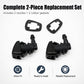 2 PCS/Set Car Front Glass Washer Sprayer Cap Nozzle for Jeep / Chrysler