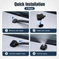 2 PCS/Set Car Front Glass Washer Sprayer Cap Nozzle for Jeep / Chrysler
