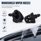 2 PCS Front Windshield Washer Wiper Jet Water Spray Nozzle for Suzuki