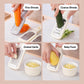 LsCook 3 in 1 Stainless Steel Vegetable Grater