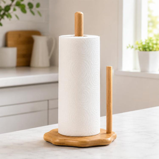 Natural Bamboo Multipurpose Kitchen Countertop Storage Rack, Large Plum Blossom Dual Column, Large Plum Blossom, Medium Plum Blossom, Large Plum Blossom Dual Column with Ball, Large Plum Blossom with Ball, Medium Plum Blossom with Ball                 ...