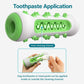 Dog Chewable Bone Shaped Reinforced Gray Shell Teething Stick Pet Toy