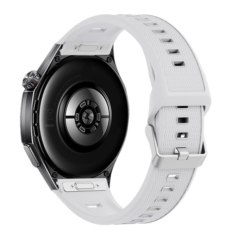 Press Button Quick Release Silicone Watch Band, For Huawei Watch GT7 / GT7 Pro 46mm