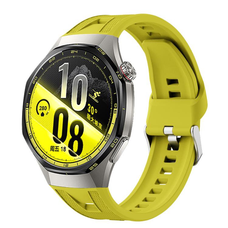 Press Button Quick Release Silicone Watch Band, For Huawei Watch GT7 / GT7 Pro 46mm