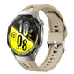 Press Button Quick Release Silicone Watch Band, For Huawei Watch GT7 / GT7 Pro 46mm