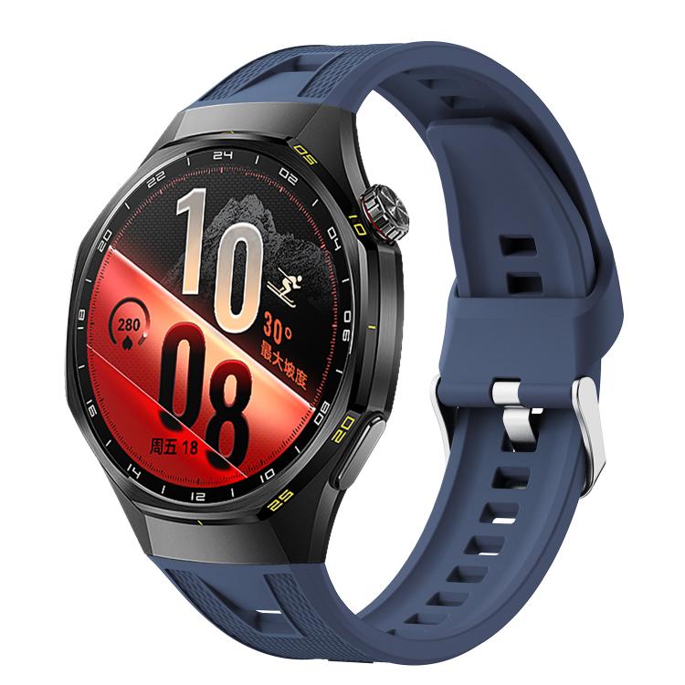 Press Button Quick Release Silicone Watch Band, For Huawei Watch GT7 / GT7 Pro 46mm