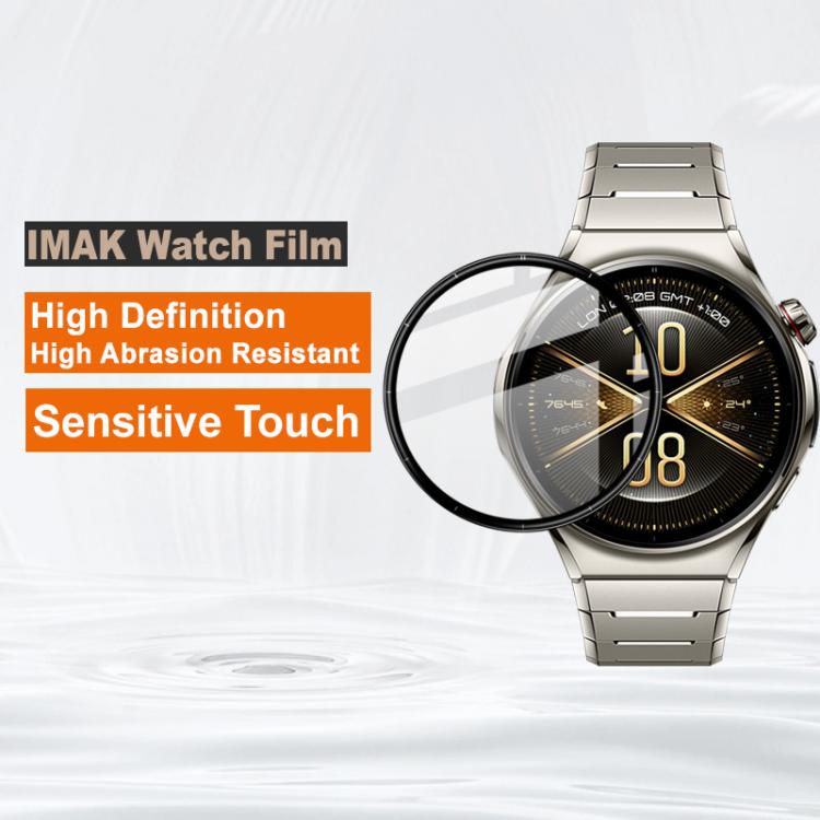 IMAK Black Scale Version Plexiglass HD Watch Protective Film, For Huawei Watch 6 Pro 46mm, For Huawei Watch 6 Pro 43mm, For Huawei Watch 6 46mm, For Huawei Watch 6 42mm, For Huawei Watch GT 7 Pro 46mm, For Huawei Watch GT 7 46mm