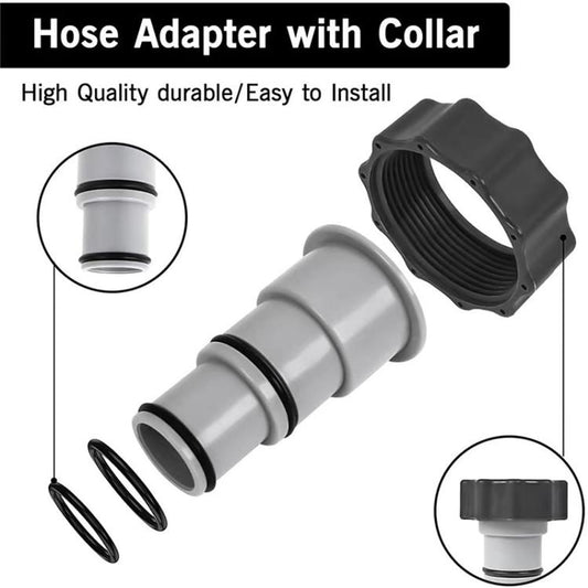 Filter Pump inlet 1.25 inch To 1.5 Inch Type A Hose Adapter For Intex