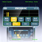 MECHANIC spot welder control screen with selectable weld settings and memory presets