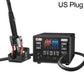 YCS L7 1400W High Power Smart Automatic Temperature System Curved Hot Air Gun Station with Automatic Sleep, US Plug, EU Plug