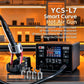 YCS L7 1400W High Power Smart Automatic Temperature System Curved Hot Air Gun Station with Automatic Sleep, US Plug, EU Plug