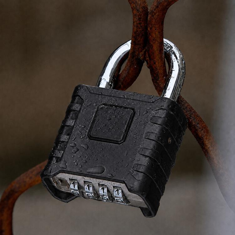 All-Metal Combination Padlock Heavy-Duty Lock for Warehouse & Garden Gate