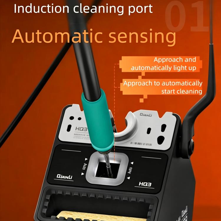 QIANLI HQ3 Soldering Iron Tip Cleaning and Sleep Mode Integrated Machine