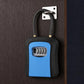 Wall-Mount Key Storage Box Combination Lock with Steel Cable & Plastic Lock Body