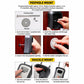 Wall-Mount Key Storage Box Combination Lock with Steel Cable & Plastic Lock Body