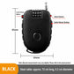 Black helmet lock front view with 4-digit keypad and side unlock/reset buttons