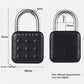 Keypad Smart Combination Padlock Waterproof Security Lock for Cabinets & Gates