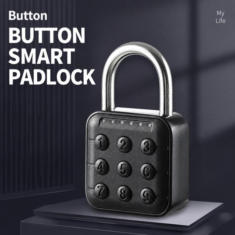 Keypad Smart Combination Padlock Waterproof Security Lock for Cabinets & Gates