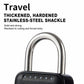 Keypad Smart Combination Padlock Waterproof Security Lock for Cabinets & Gates