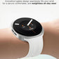 W9 Mini 1.29 inch IPS Round Screen Foreign Language Version Smart Watch Supports Blood Glucose Testing