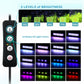 HS-Q1 USB DC5V 6W 15 LEDs Clip-on Aquarium Light with Timer and Dimming Function