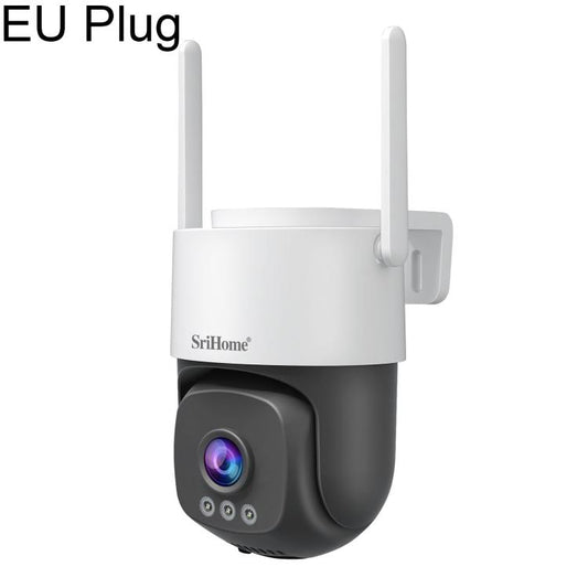 SriHome SH056 3MP Outdoor AI Auto-Tracking Wireless WiFi Security Camera, EU Plug, US Plug, UK Plug, AU Plug