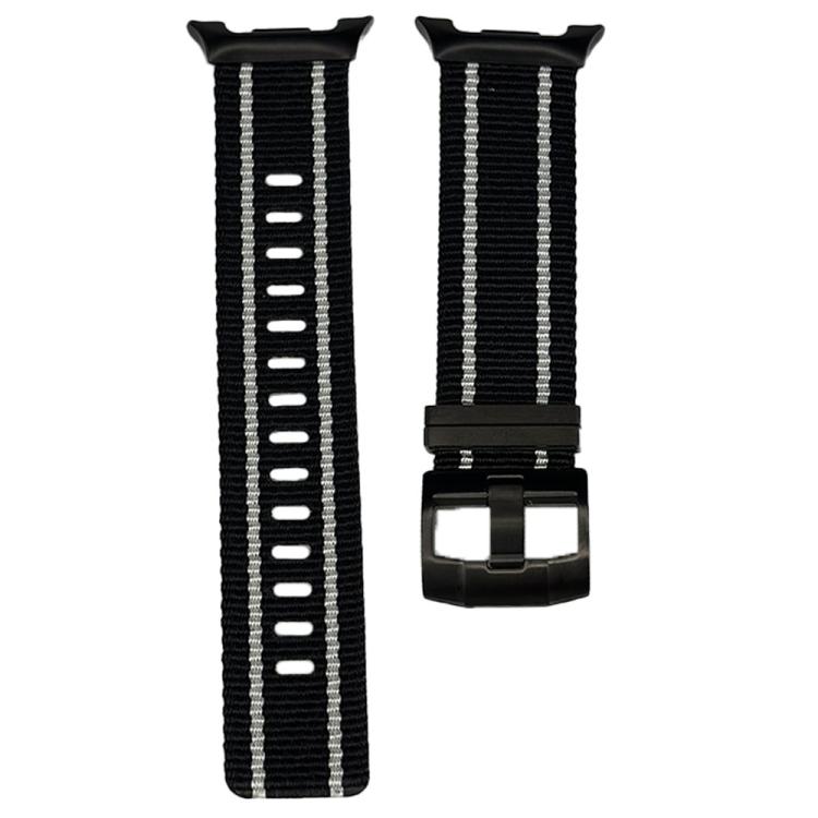 Woven Nylon Canvas Watch Band, For Galaxy Watch Ultra2 2026 / 2025 / 1 2024, For Galaxy Watch9 / 8 / 8 Classic