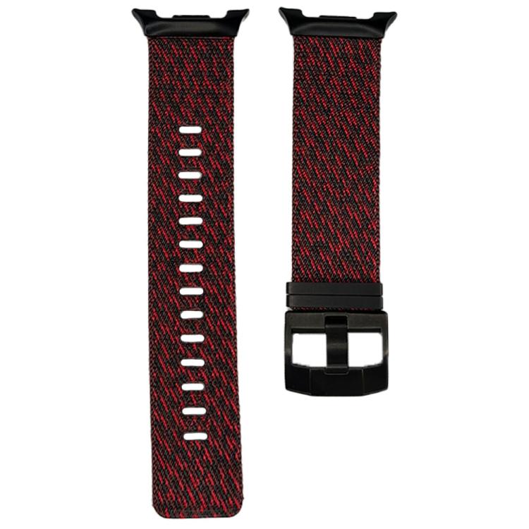Woven Nylon Canvas Watch Band, For Galaxy Watch Ultra2 2026 / 2025 / 1 2024, For Galaxy Watch9 / 8 / 8 Classic