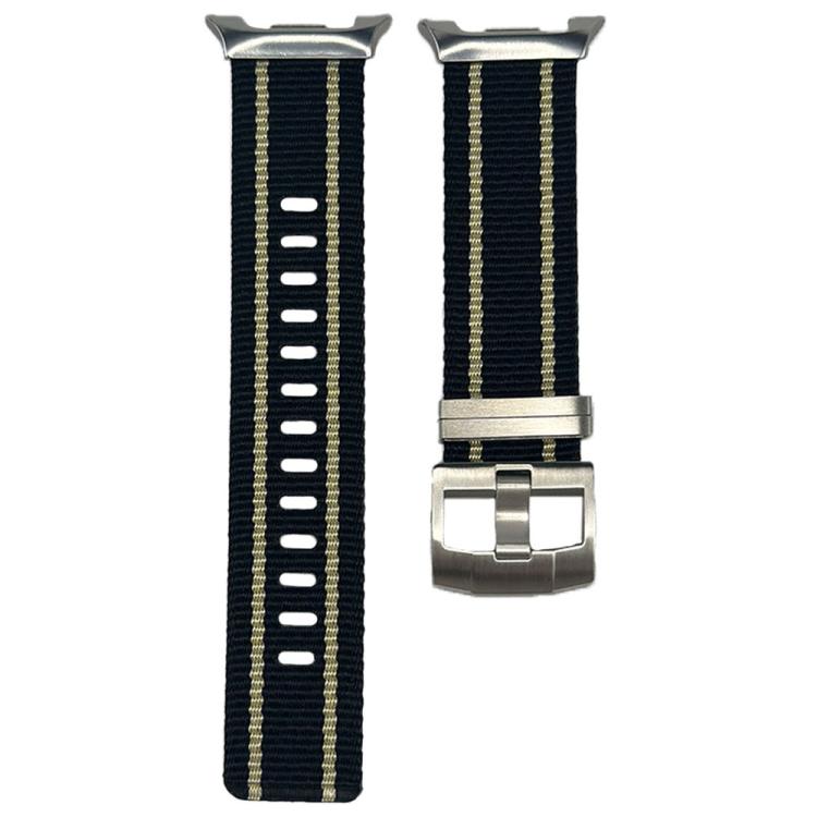 Woven Nylon Canvas Watch Band, For Galaxy Watch Ultra2 2026 / 2025 / 1 2024, For Galaxy Watch9 / 8 / 8 Classic