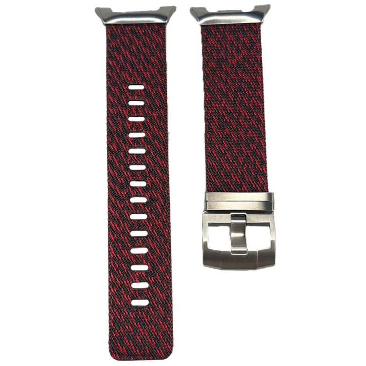 Woven Nylon Canvas Watch Band, For Galaxy Watch Ultra2 2026 / 2025 / 1 2024, For Galaxy Watch9 / 8 / 8 Classic