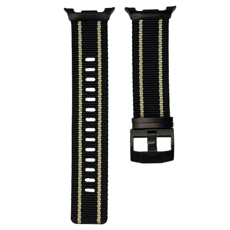 Woven Nylon Canvas Watch Band, For Galaxy Watch Ultra2 2026 / 2025 / 1 2024, For Galaxy Watch9 / 8 / 8 Classic