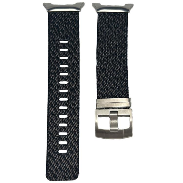 Woven Nylon Canvas Watch Band, For Galaxy Watch Ultra2 2026 / 2025 / 1 2024, For Galaxy Watch9 / 8 / 8 Classic