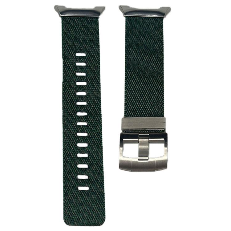 Woven Nylon Canvas Watch Band, For Galaxy Watch Ultra2 2026 / 2025 / 1 2024, For Galaxy Watch9 / 8 / 8 Classic