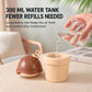 Ice Cream Shape Type-C Mini Desktop Night Light Humidifier, Water Tank Capacity: 150ml