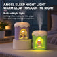 Type-C Mini Desktop Night Light Humidifier, Water Tank Capacity: 300ml, Panda, Angel