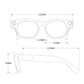 CY03MAX 8MP AI Smart Camera Glasses with Photochromic Lenses & Charging Case, CY03MAX