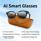 CY03MAX 8MP AI Smart Camera Glasses with Photochromic Lenses & Charging Case, CY03MAX