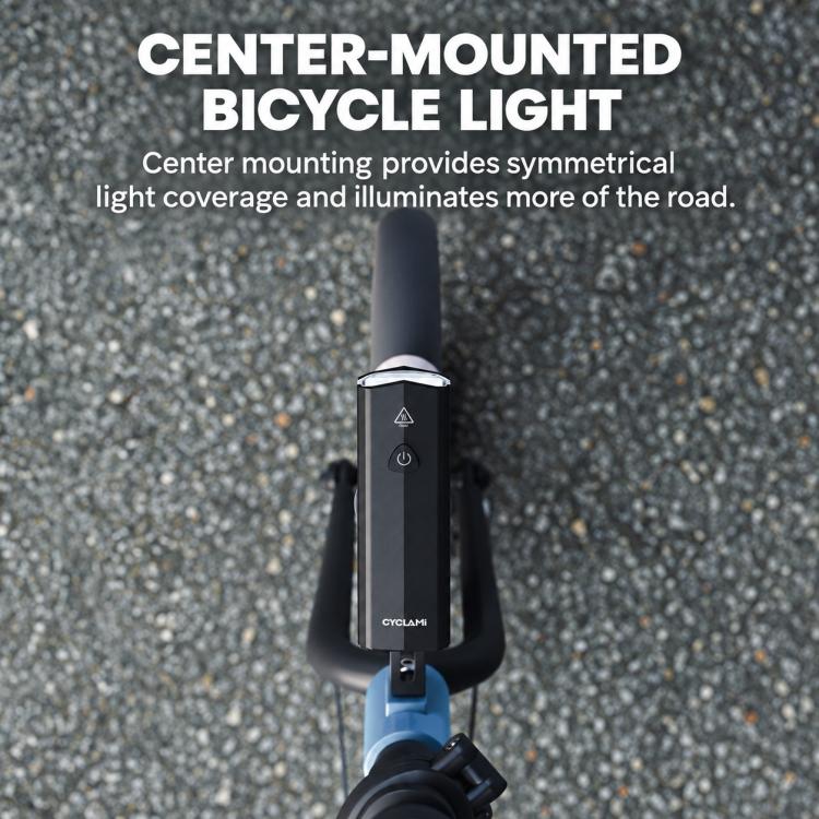 CYCLAMi S17 Folding Bike Fork Light Mount Aluminum Extension Base, S17