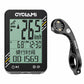Cycling GPS bicycle computer with black screen and handlebar bracket with side mount