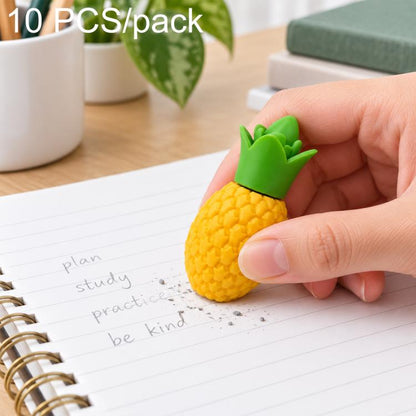 10 PCS/Pack Cute Creative Cartoon Fruit-Shaped Jumbo Eraser
