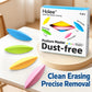 Holee 4 PCS/Box Dust-Free Eraser, Creative Rhombus Eraser
