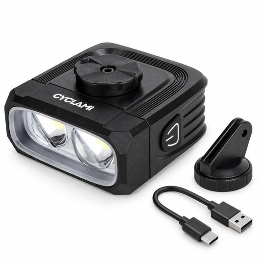 CYCLAMi CYC1100 High Brightness Cutoff Line Hanging Road Bike Front Light, CYC1100