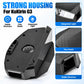 Scooter dashboard display housing with textured casing and integrated front light