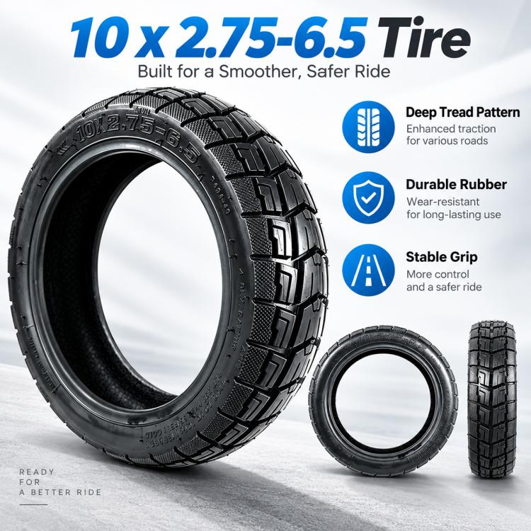 Black off-road vacuum tire set: large and small spare wheels