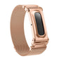 Metal Case Integrated Milanese Magnetic Watch Band, For Google Fitbit Air