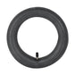 8.5-inch inflatable inner tube, black rubber ring with valve stem in center