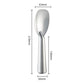 Aluminum ice cream spade scoop with wide oval shovel head and short handle, shown with size