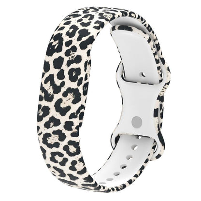 xDfind Butterfly Buckle Printed Silicone Watch Band, For Google Fitbit Air