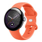 xDfind Butterfly Buckle Solid Color Silicone Watch Band, For Google Pixel Watch 5 / 4 / 3 45mm