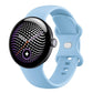 xDfind Butterfly Buckle Solid Color Silicone Watch Band, For Google Pixel Watch 5 / 4 / 3 45mm